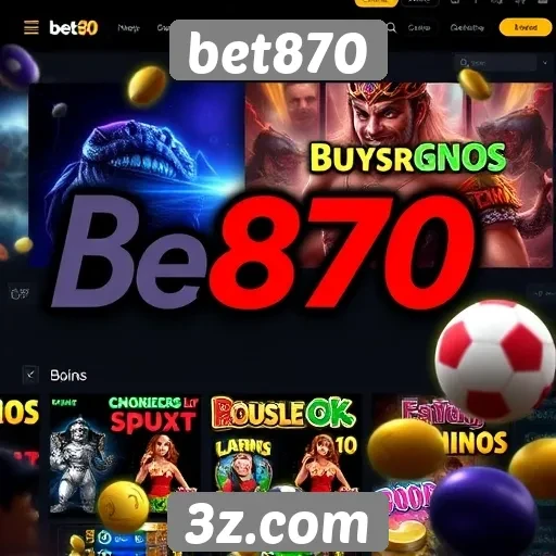 Introdução ao site de jogos online bet870
